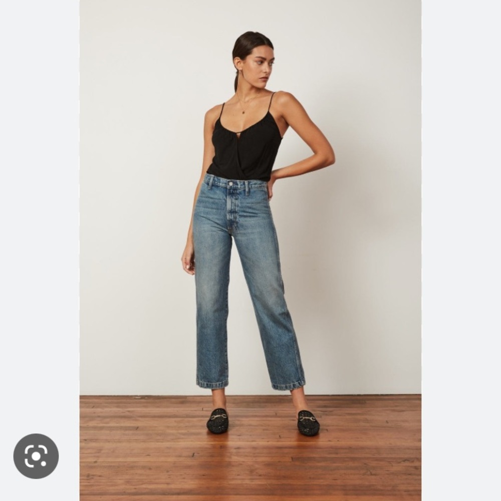 Boyish straight leg jeans